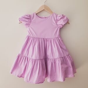 Cynthia Rowley Tiered Puff Sleeve Dress